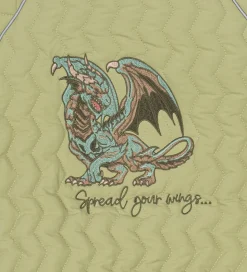 Mikk-Line Sommerjakke - Gray Green m. Drage