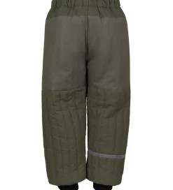 Mikk-Line Termobukser - Duvet - Coated - Dusty Olive