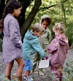 Mikk-Line Termojakke - Duvet - Coated - Dusk