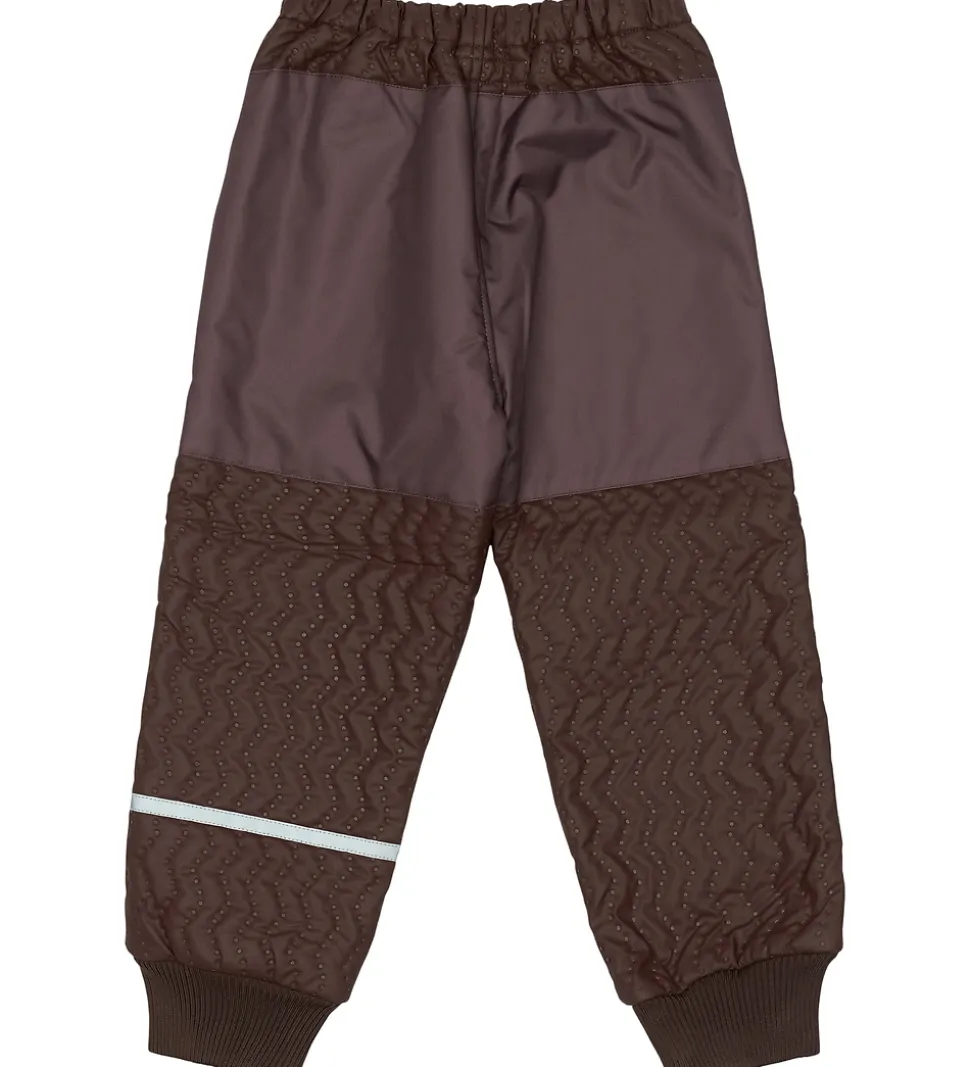 Mikk-Line Termotøj m. Fleece - Duvet - Coated - French Roast