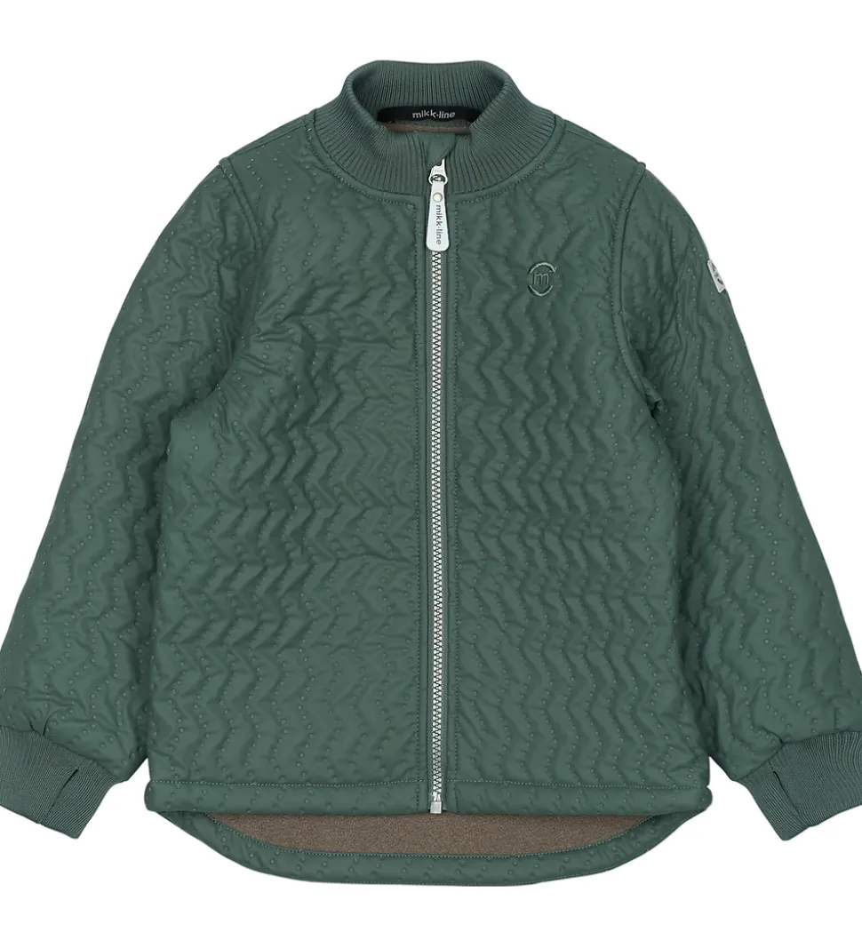 Mikk-Line Termotøj m. Fleece - Duvet - Coated - Balsam Green