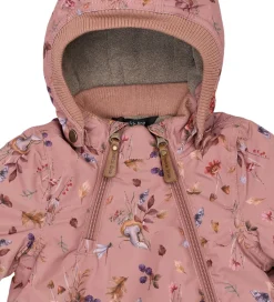 Mikk-Line Vinterjakke - Recycled - Burlwood m. Print