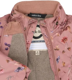 Mikk-Line Vinterjakke - Recycled - Burlwood m. Print