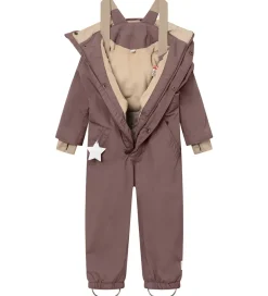 Mini A Ture Flyverdragt - MatWanni Fleece - Peppercorn Plum
