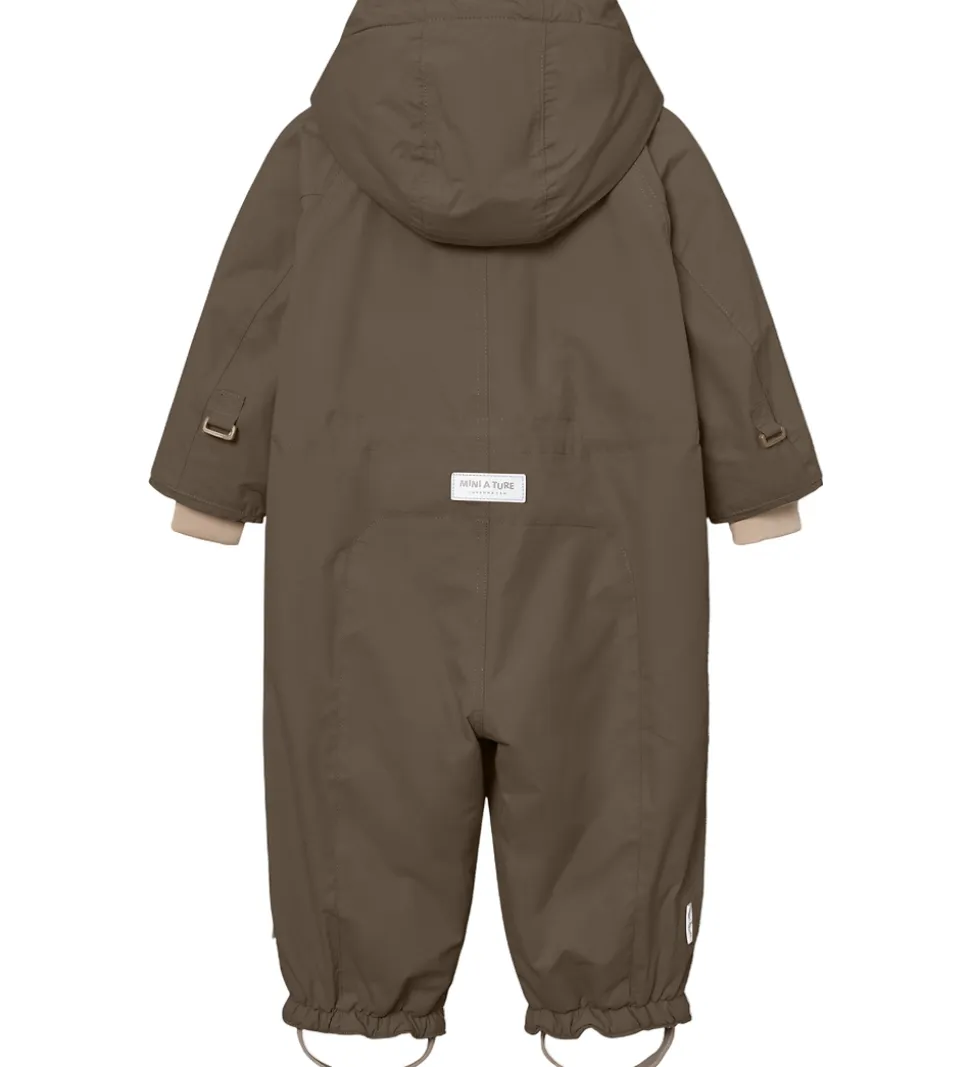 Mini A Ture Flyverdragt - MatWisti Fleece - Tarmac green