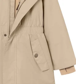 Mini A Ture Vinterjakke - MatVikania Fleece/Fur - Savannah Tan