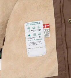 Mini A Ture Vinterjakke - MatWally Fleece - Chestnut Brown