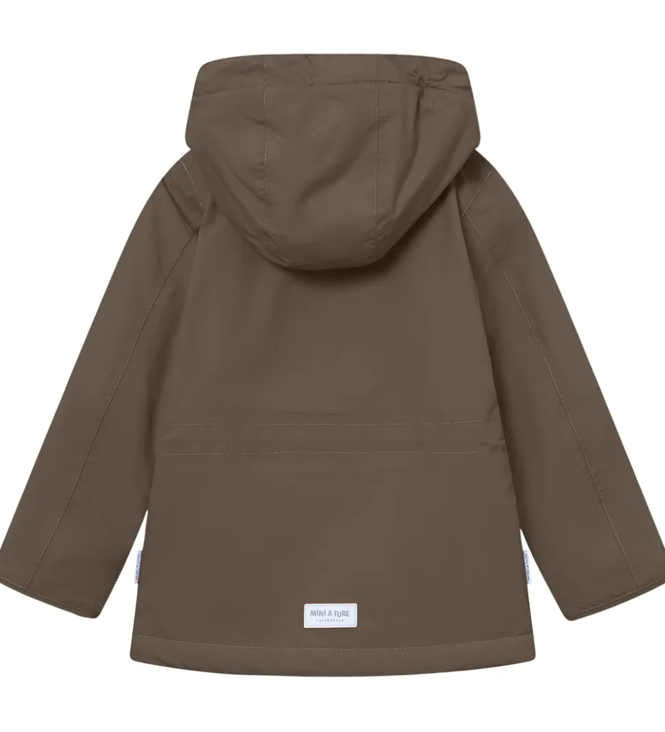 Mini A Ture Vinterjakke - MatAdyanko Fleece - Tarmac Green