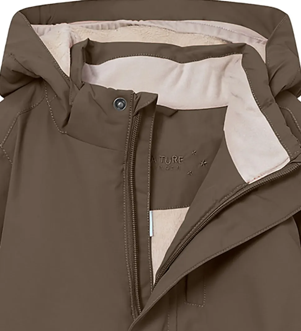 Mini A Ture Vinterjakke - MatAdyanko Fleece - Tarmac Green