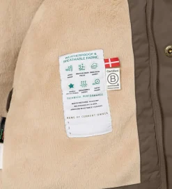 Mini A Ture Vinterjakke - MatWally Fleece - Tarmac green