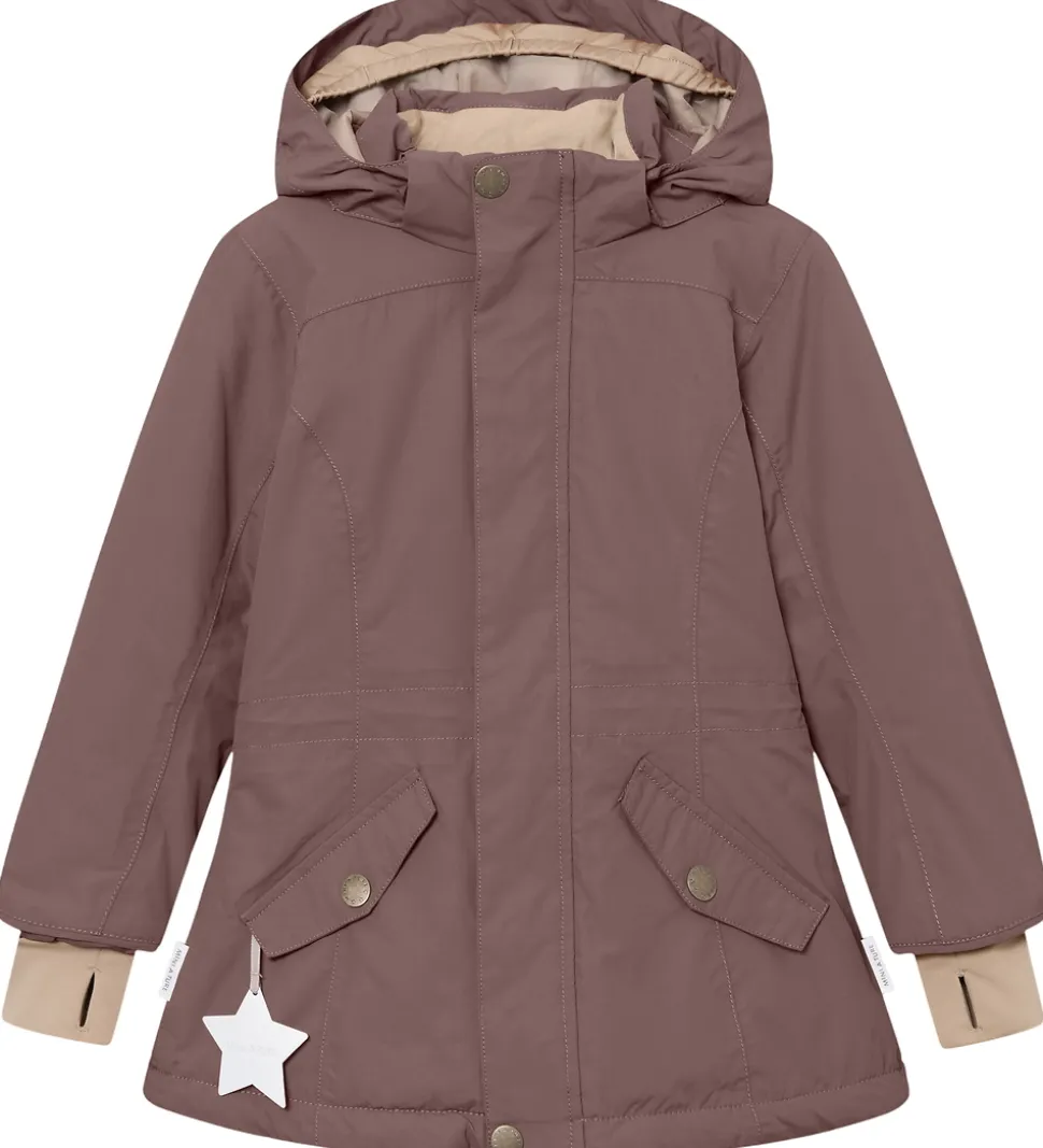 Mini A Ture Vinterjakke - MatVelaja - Peppercorn Plum