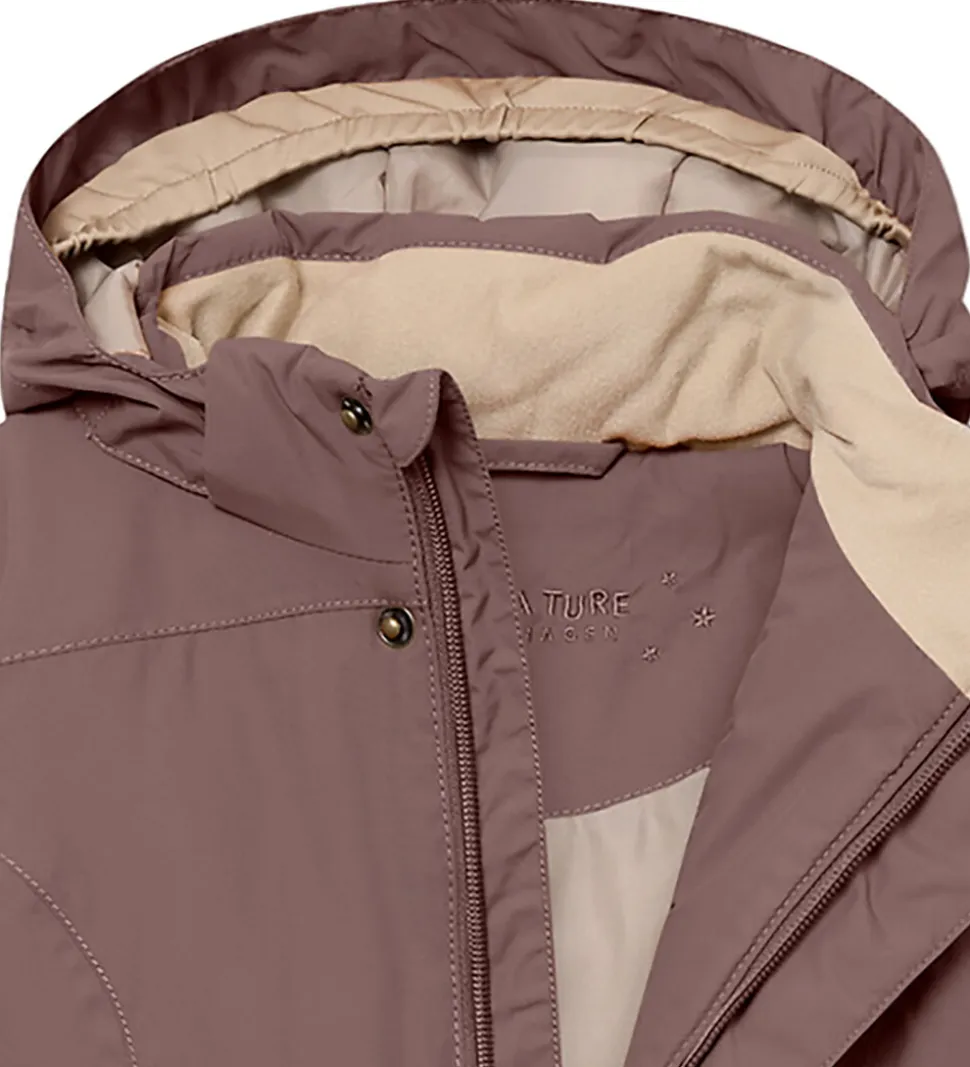 Mini A Ture Vinterjakke - MatVelaja - Peppercorn Plum