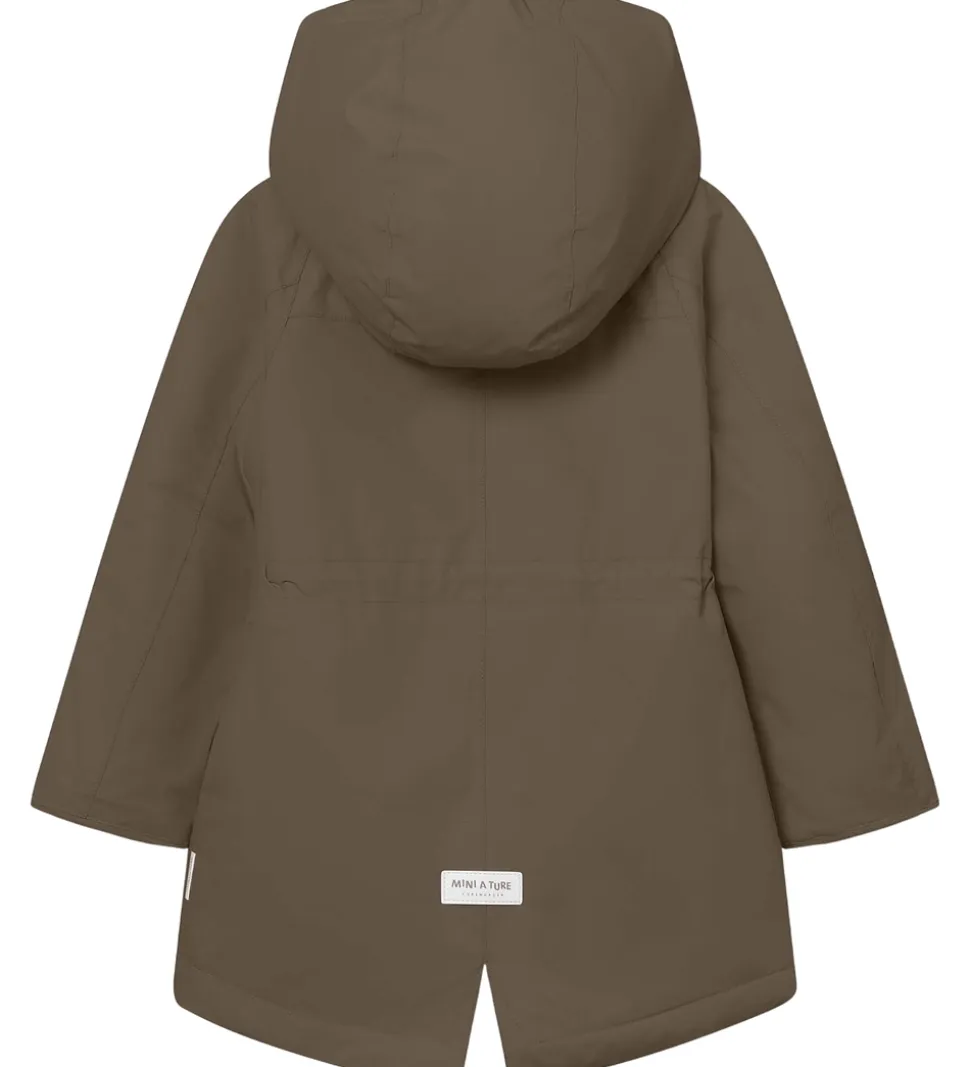 Mini A Ture Vinterjakke - MatVikania Fleece - Tarmac Green