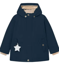 Mini A Ture Vinterjakke - MatWally Fleece - Outer Space
