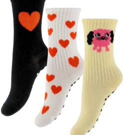 Mini Rodini Strømper - 3-pak - Doggie - Multi