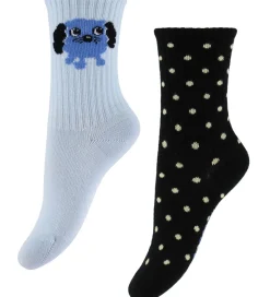 Mini Rodini Strømper - 7-pak - Doggie - Multi