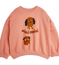 Mini Rodini Sweatshirt - Doggies - Pink