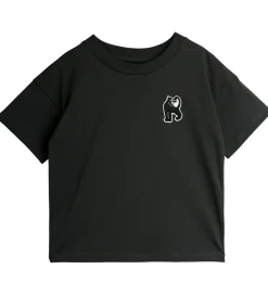 Mini Rodini T-shirt - Panther patch - Sort