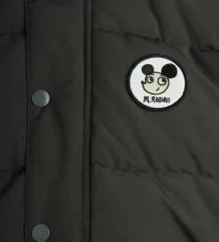 Mini Rodini Vinterjakke - Ritzratz Patch Puffer - Sort