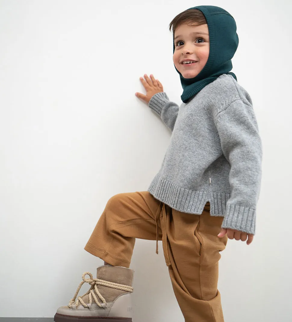 Minimalisma Elefanthue - 1-lags - Rib - Uld - Alephant - Ocean