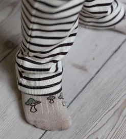 MiniPop Strømper - Bambus - 3-pak - Brow Mix