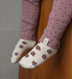 MiniPop Strømper - Bambus - 3-pak - Autumn Anemone mix