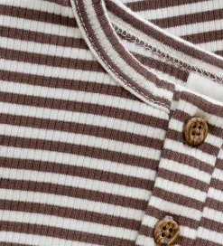 Minymo Body l/æ - Rib - Chocolate Chip