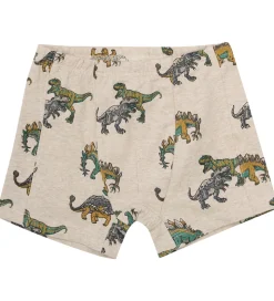 Minymo Boxershorts - 2-Pak - Beige Melange