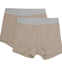 Minymo Boxershorts - 2-pak - Viskose - Simply Taupe