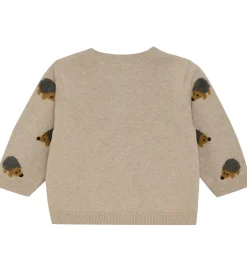 Minymo Cardigan Knit - Beige Melange