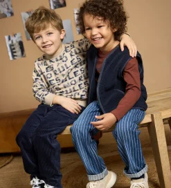 Minymo Fleecevest - Teddy - Parisian Night