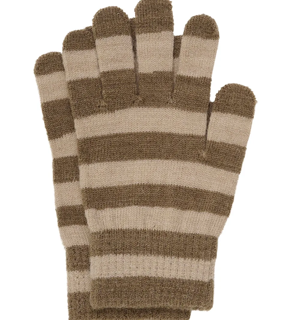 Minymo Handsker - 3-pak - Uld - Caribou