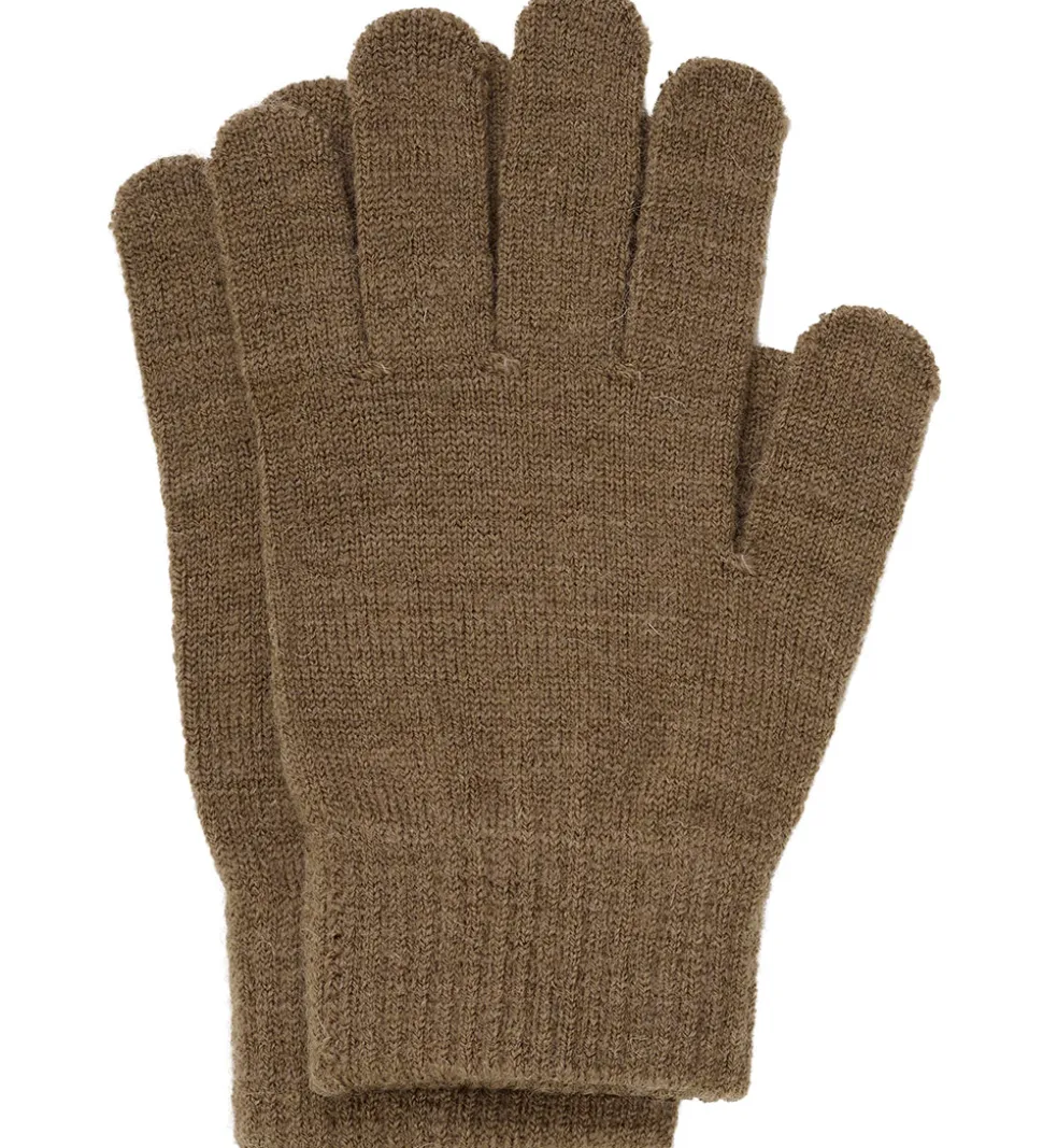 Minymo Handsker - 3-pak - Uld - Caribou