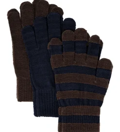 Minymo Handsker - 3-pak - Uld - Parisian Night