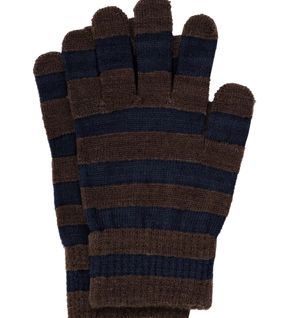 Minymo Handsker - 3-pak - Uld - Parisian Night