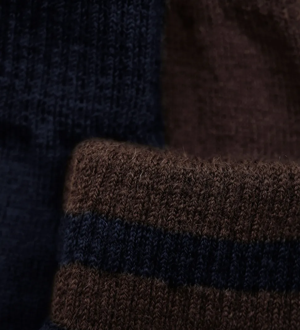 Minymo Handsker - 3-pak - Uld - Parisian Night