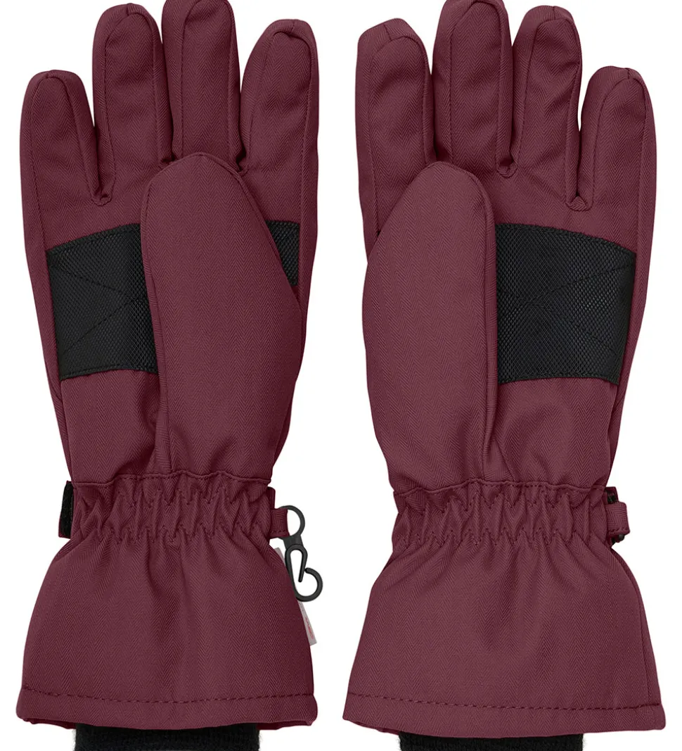 Minymo Hansker m. Fleece - Catawba Grape