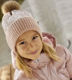 Minymo Hue - Strik - Misty Rose m. Pailletter/Kvast