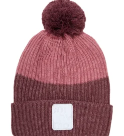 Minymo Hue m. Fleece - Uld/Akryl - Catawba Grape m. Kvast