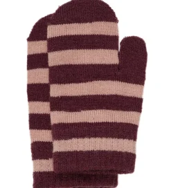 Minymo Luffer - 3-pak - Uld - Strik - Catawba Grape