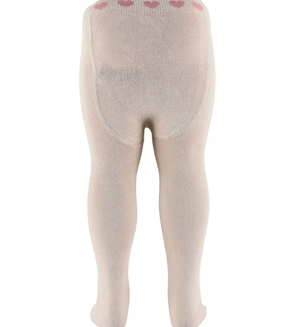 Minymo Strømpebukser - 2-pak - Burnished Lilac/Creme