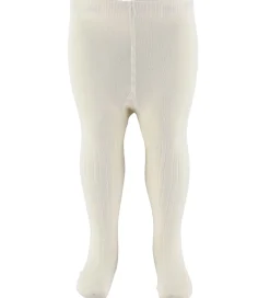 Minymo Strømpebukser - 2-pak - Ash Rose m. Blomster