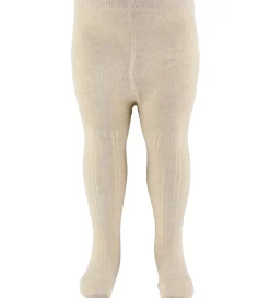 Minymo Strømpebukser - 2-pak - Light Taupe m. Kirsebær