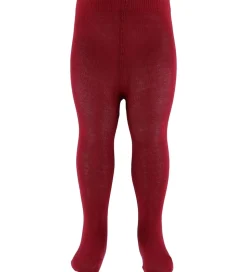 Minymo Strømpebukser m. Blonder - Rio Red