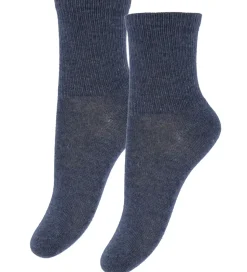 Minymo Strømper - 2-pak - Blue Nights Melange