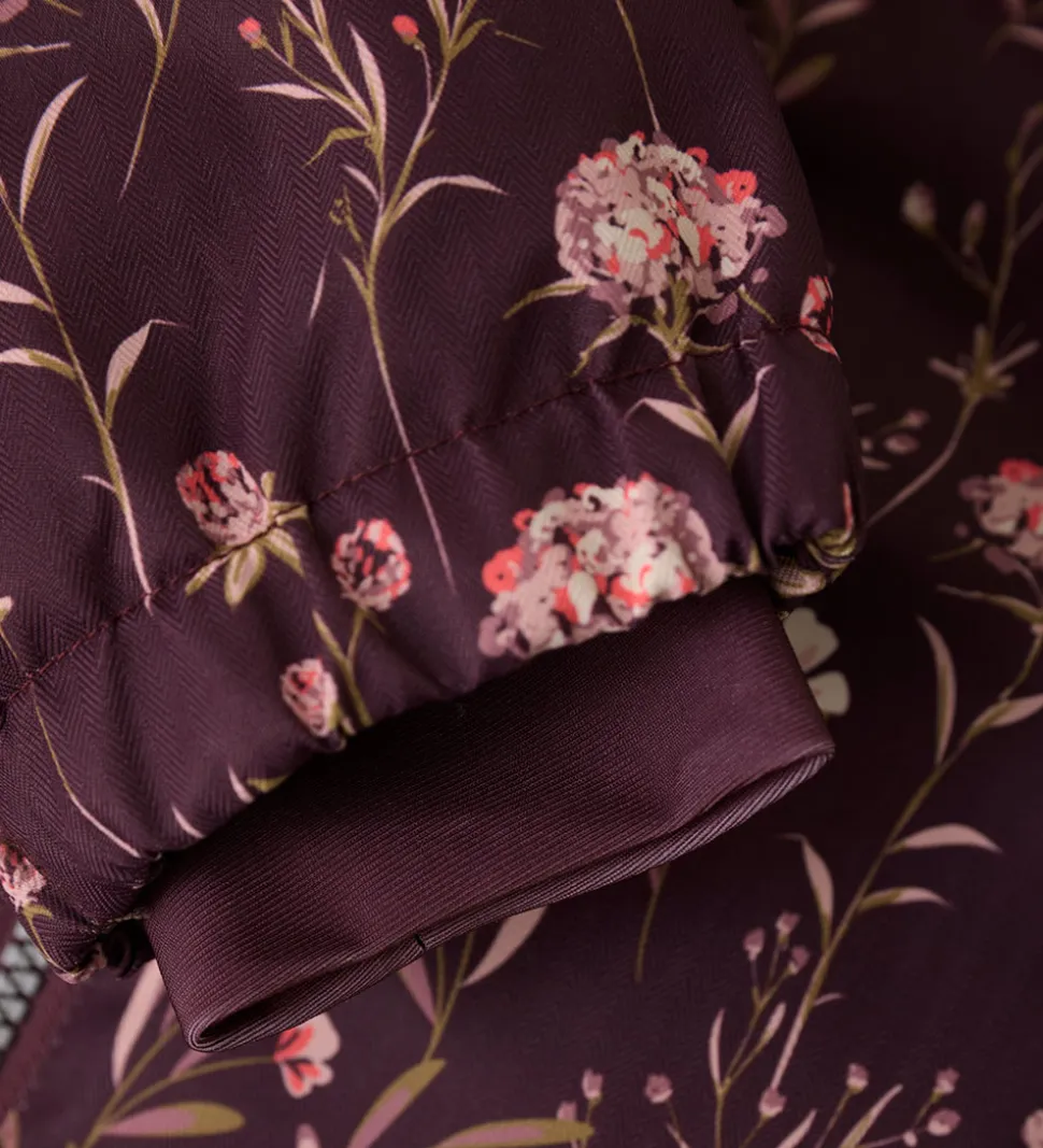 Minymo Vinterjakke - AOP - Catawba Grape