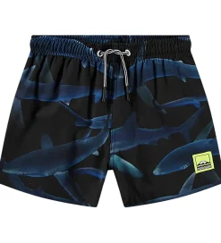 Molo Badeshorts - UV50+ - Niko - Midnight Sharks