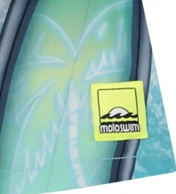 Molo Badeshorts - UV50+ - Niko - Surf Art Blue Chill
