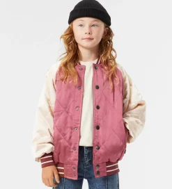 Molo Bomberjakke - Haru - Dark Rose/Creme m. Broderi