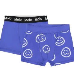 Molo Boxershorts - Justin - 2-pak - Moon Moods Blue
